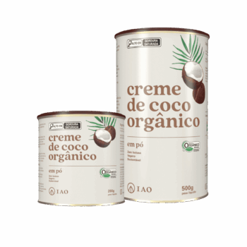 Creme de coco orgânico em pó
