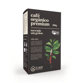 Café Orgânico Premium Torrado em Grãos