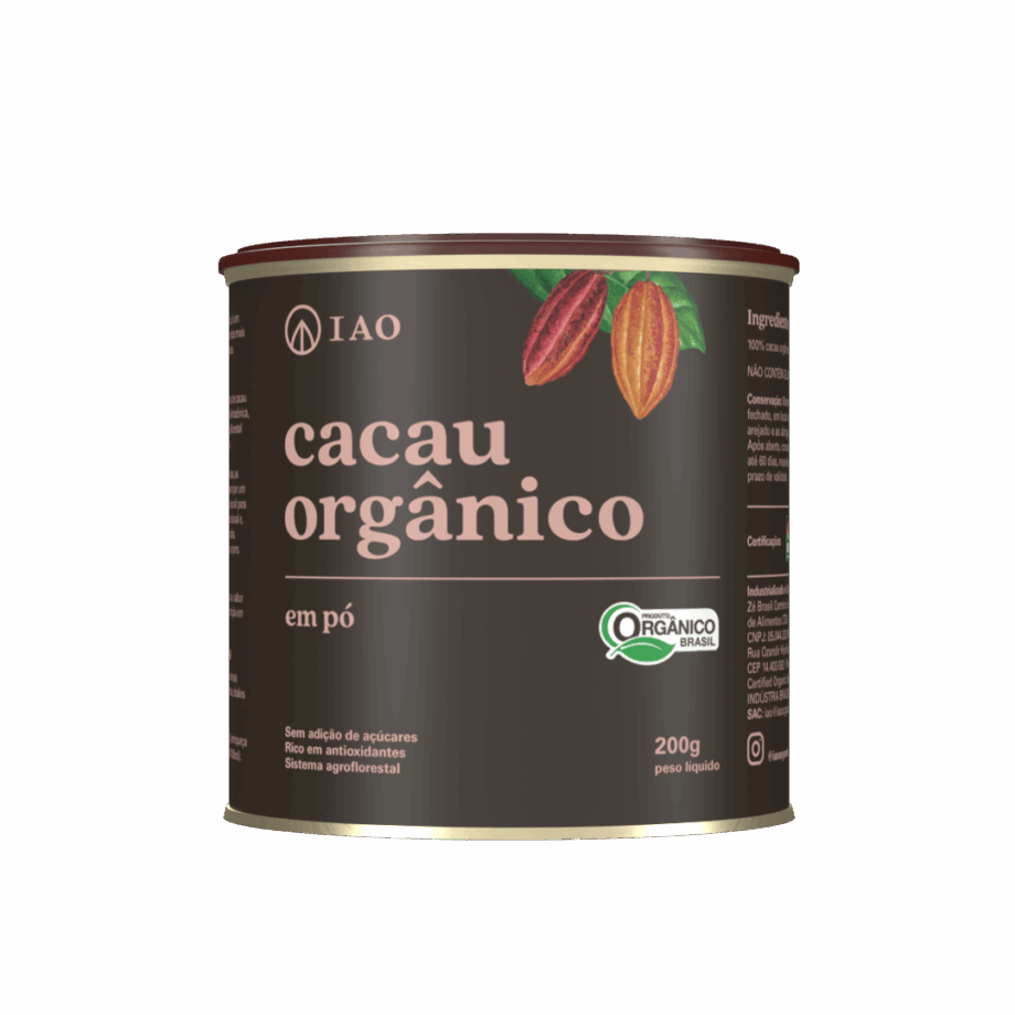 Cacau Orgânico em Pó
