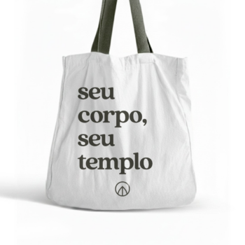 Ecobag IAO - Seu corpo, seu templo