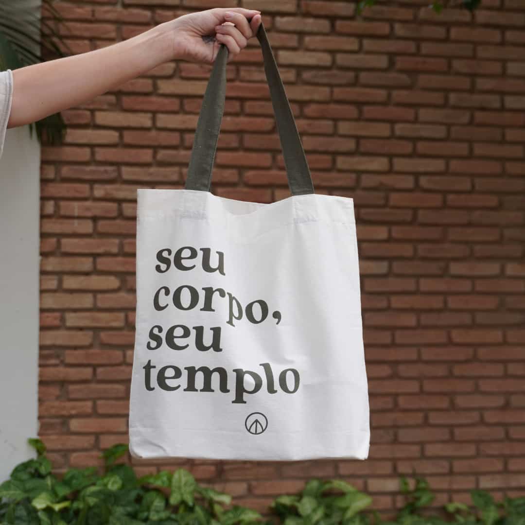 Ecobag IAO - Seu corpo, seu templo