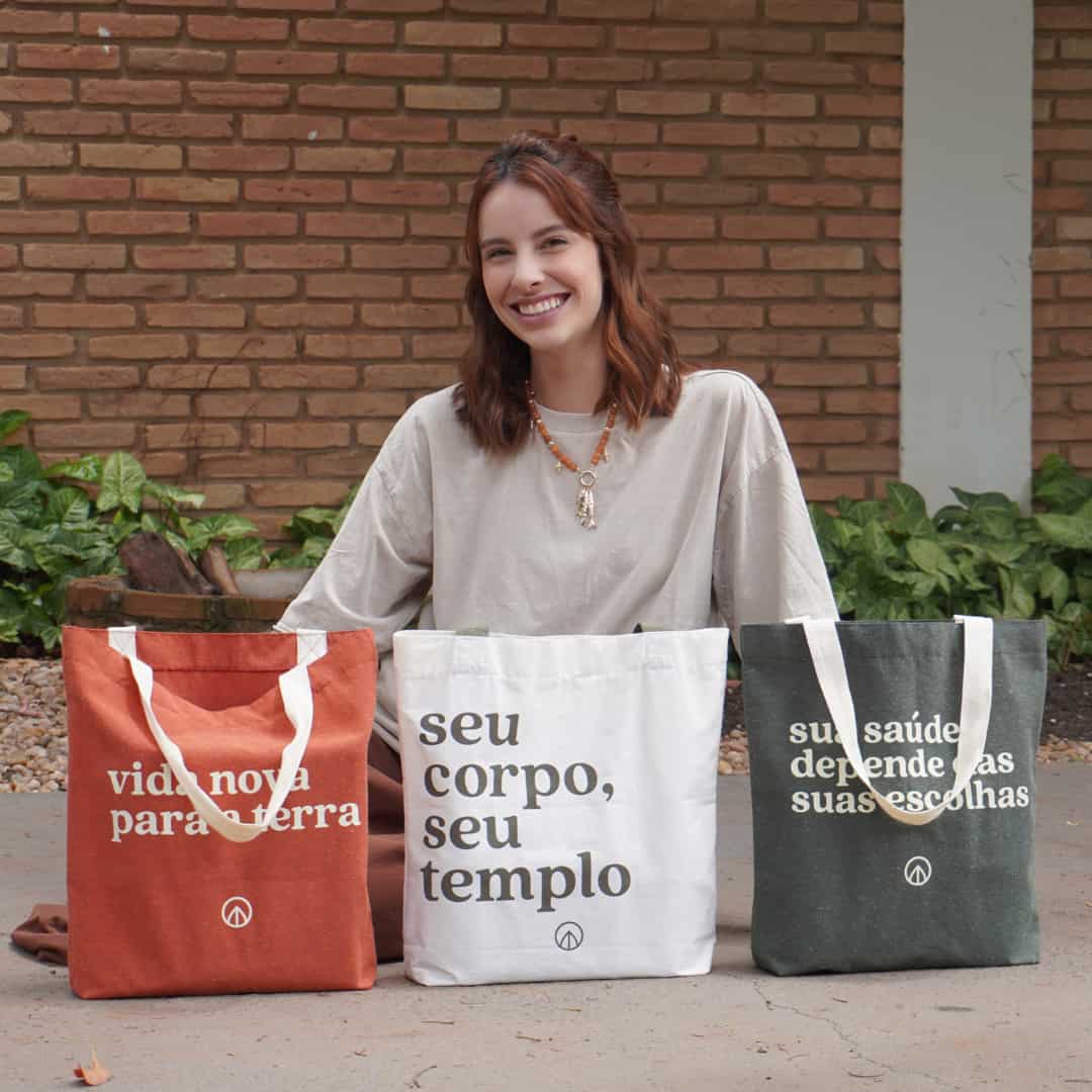 Ecobag IAO - Seu corpo, seu templo