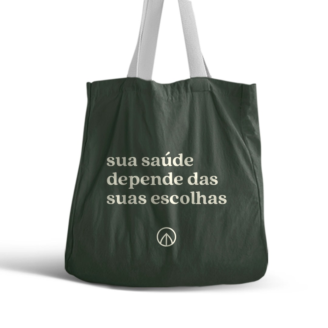 Ecobag IAO - Sua saúde depende das suas escolhas