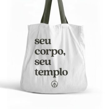 Ecobag IAO - Seu corpo, seu templo